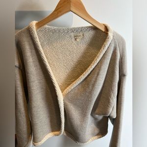 Donni sweatshirt cardigan size small. Worn once but too oversized.